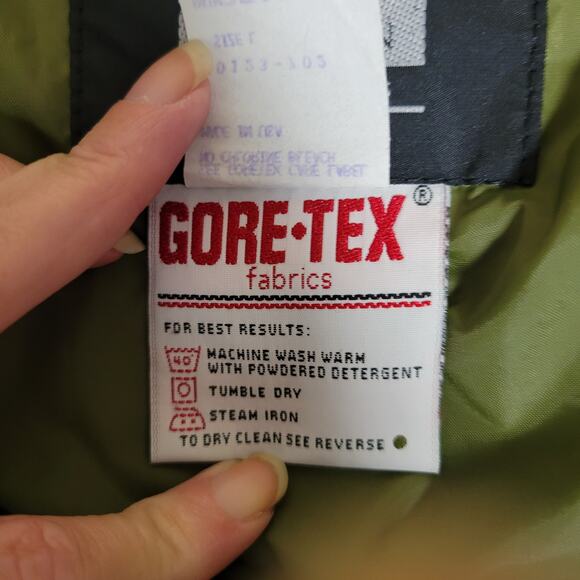 Rain Stuff Raven Industries Gore-Tex Camo Pants Size L Retro Outdoor Hunting - Picture 5 of 9